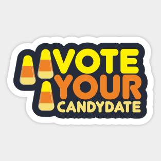 vote your candydate Sticker